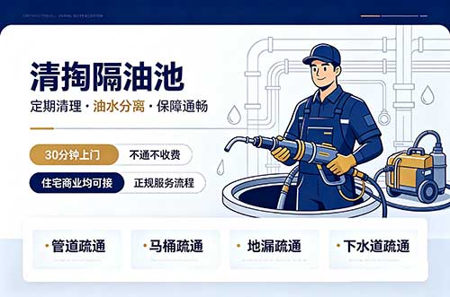 奉化清掏隔油池